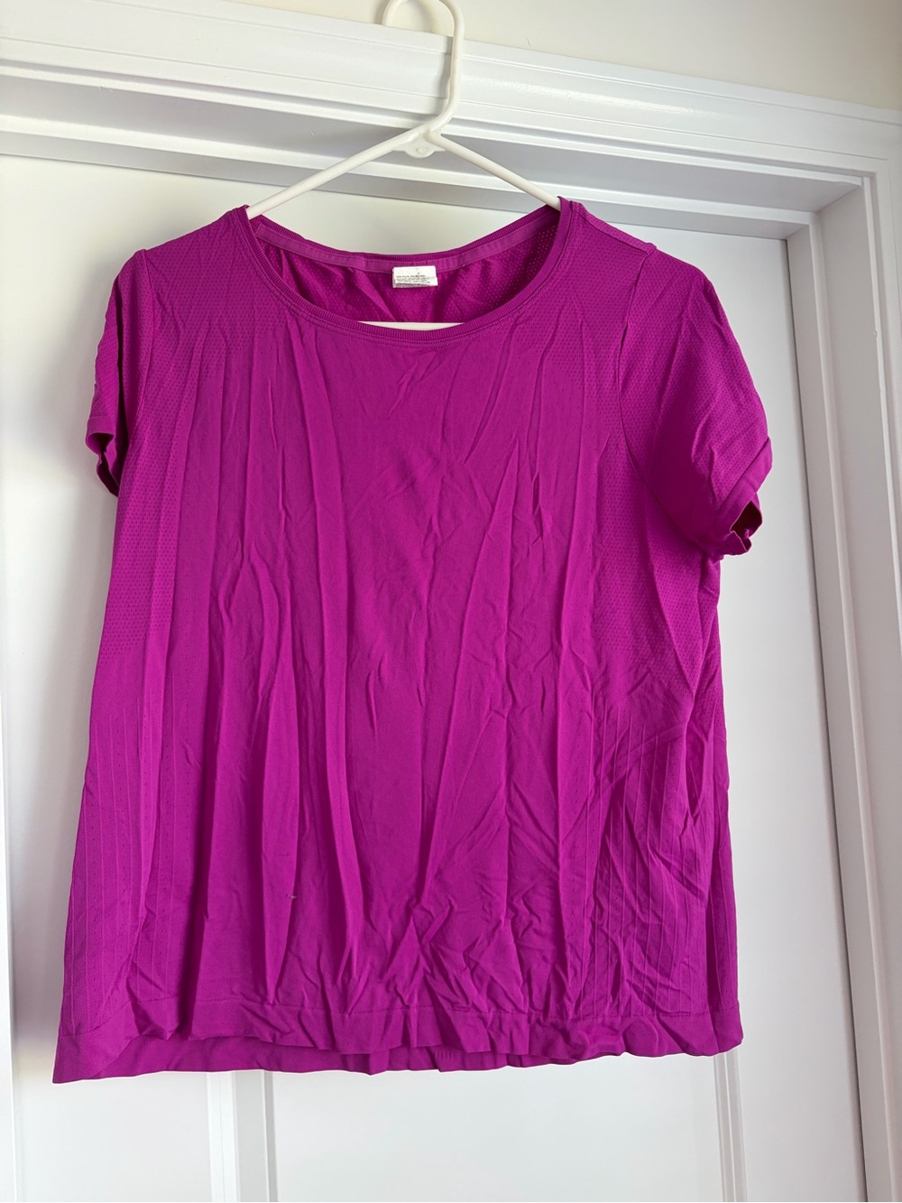 all in motion Women's Short-Sleeve Active Tee - Magenta